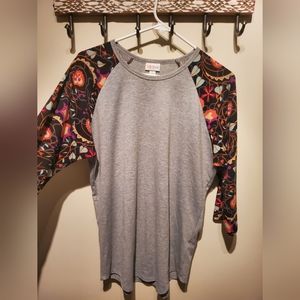 LuLaRoe size Large Top 3/4 Sleeves